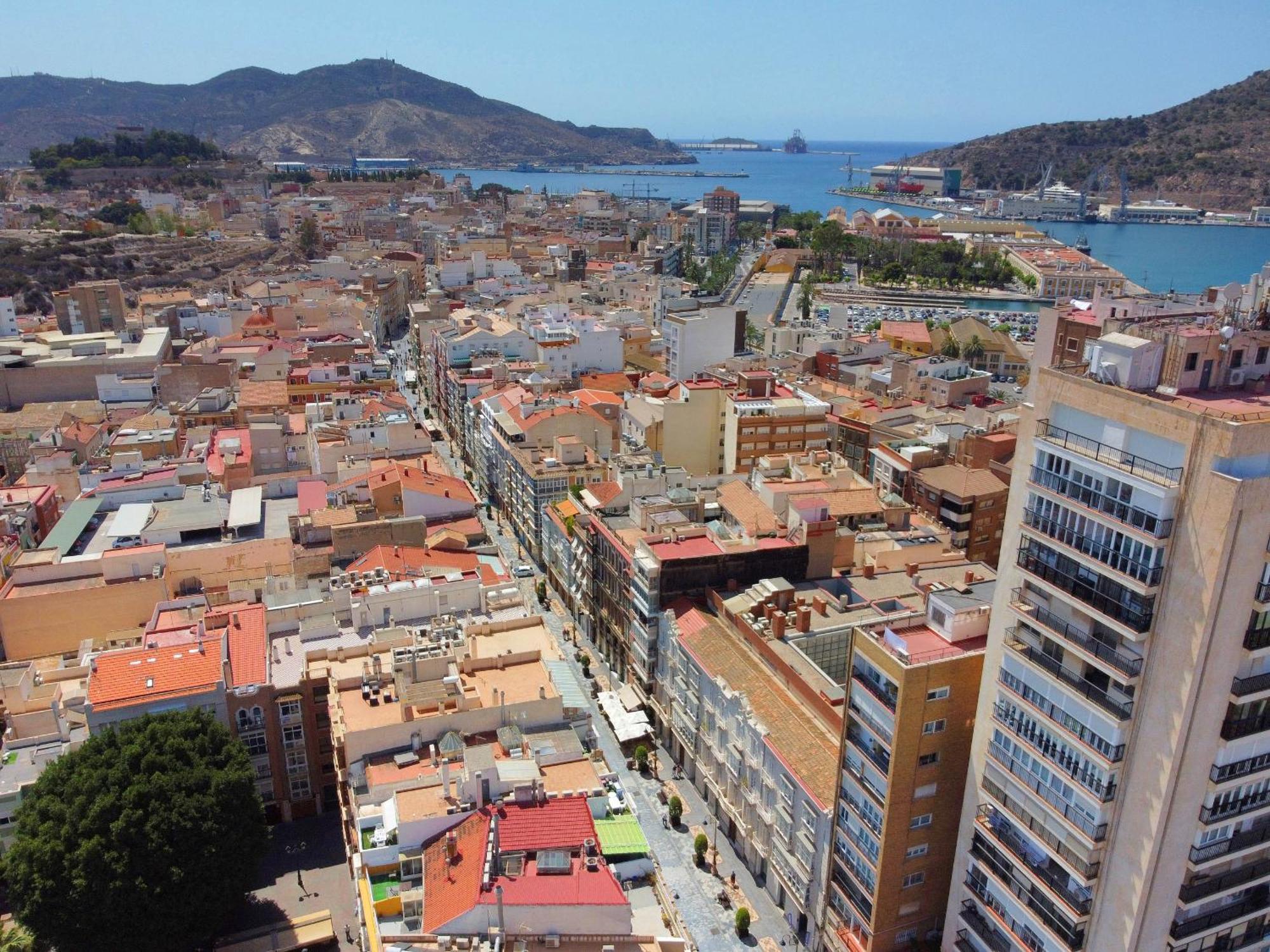 Apartamentos Nuevo Edificio Alba Cartagena Centro Parking Экстерьер фото