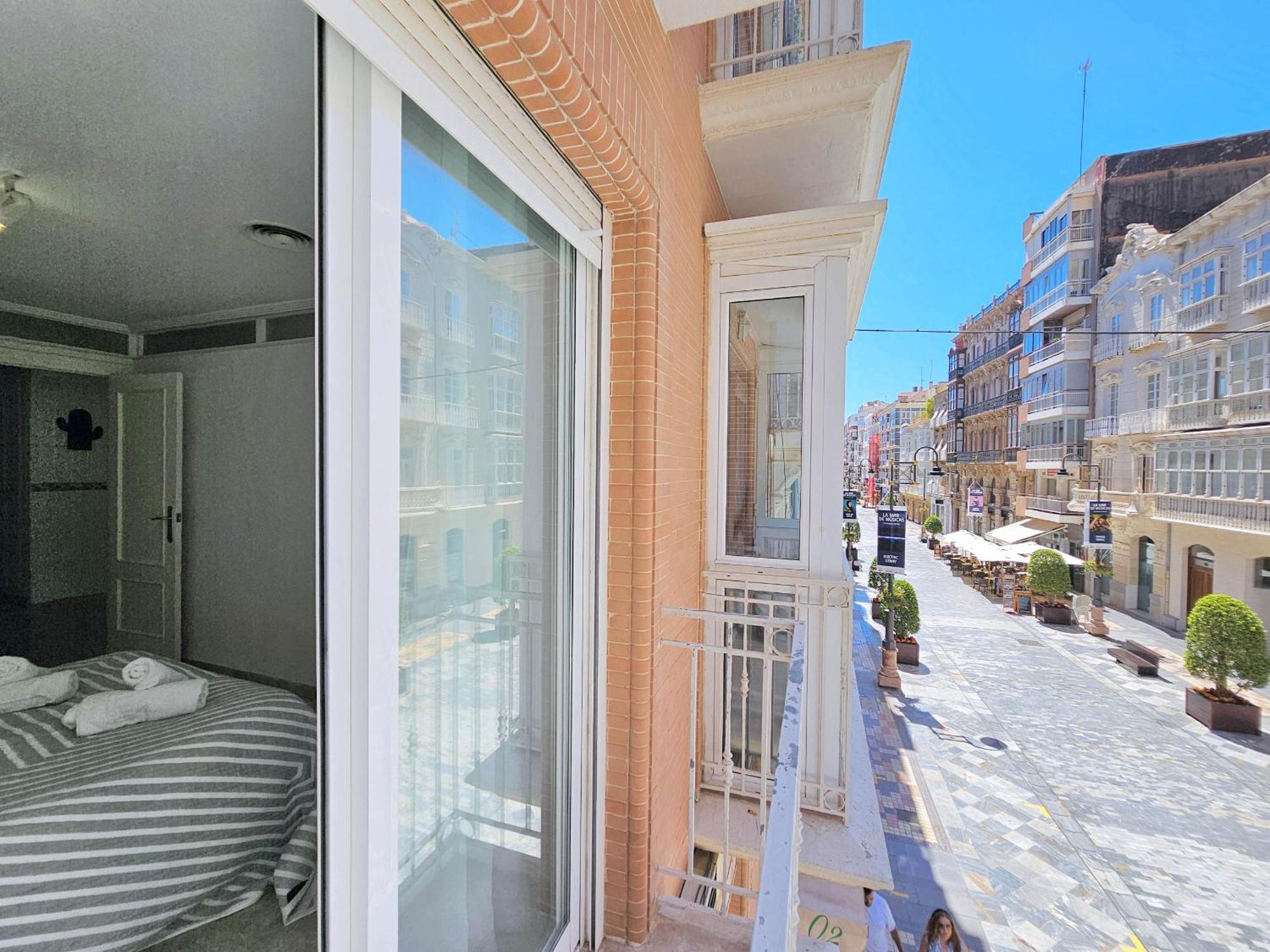Apartamentos Nuevo Edificio Alba Cartagena Centro Parking Экстерьер фото